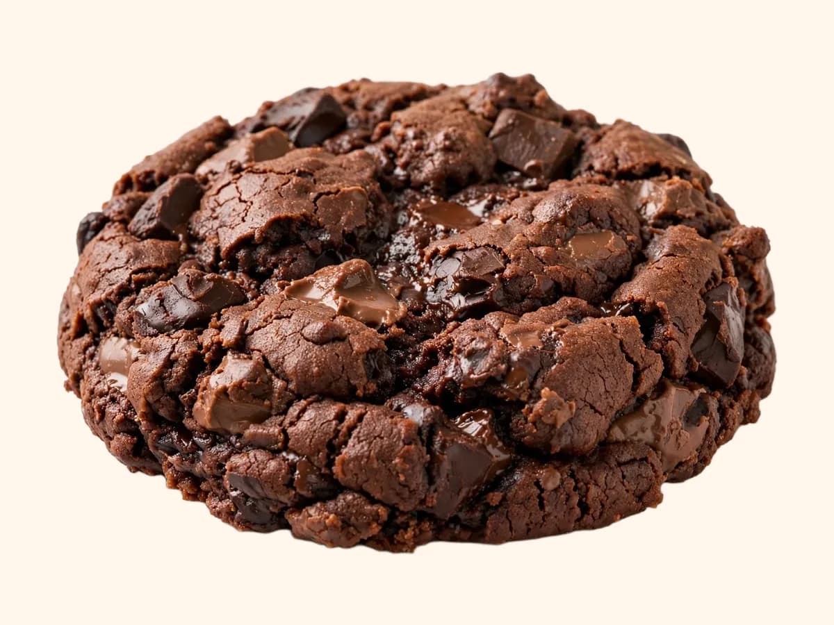 The double chocolate cookie